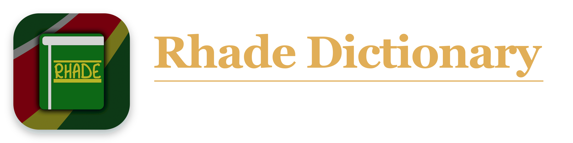 Rhade Dictionary
