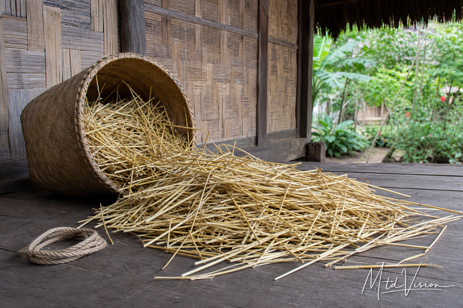 Straw.