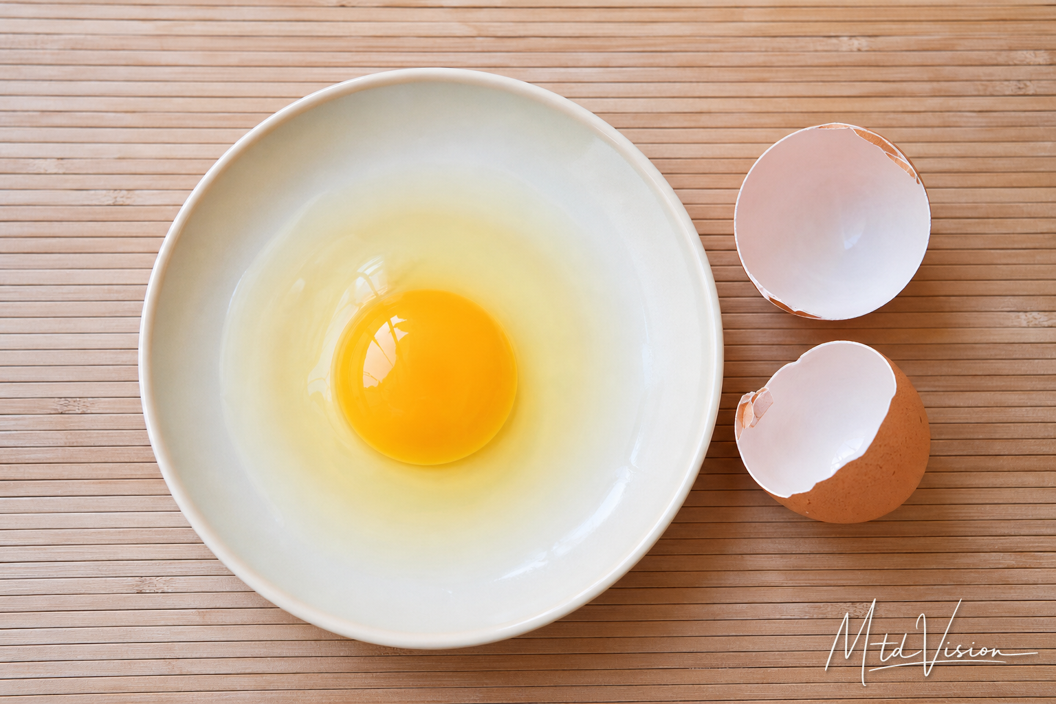 Yolk of egg (ală boh mnŭ; ală kñĭ).