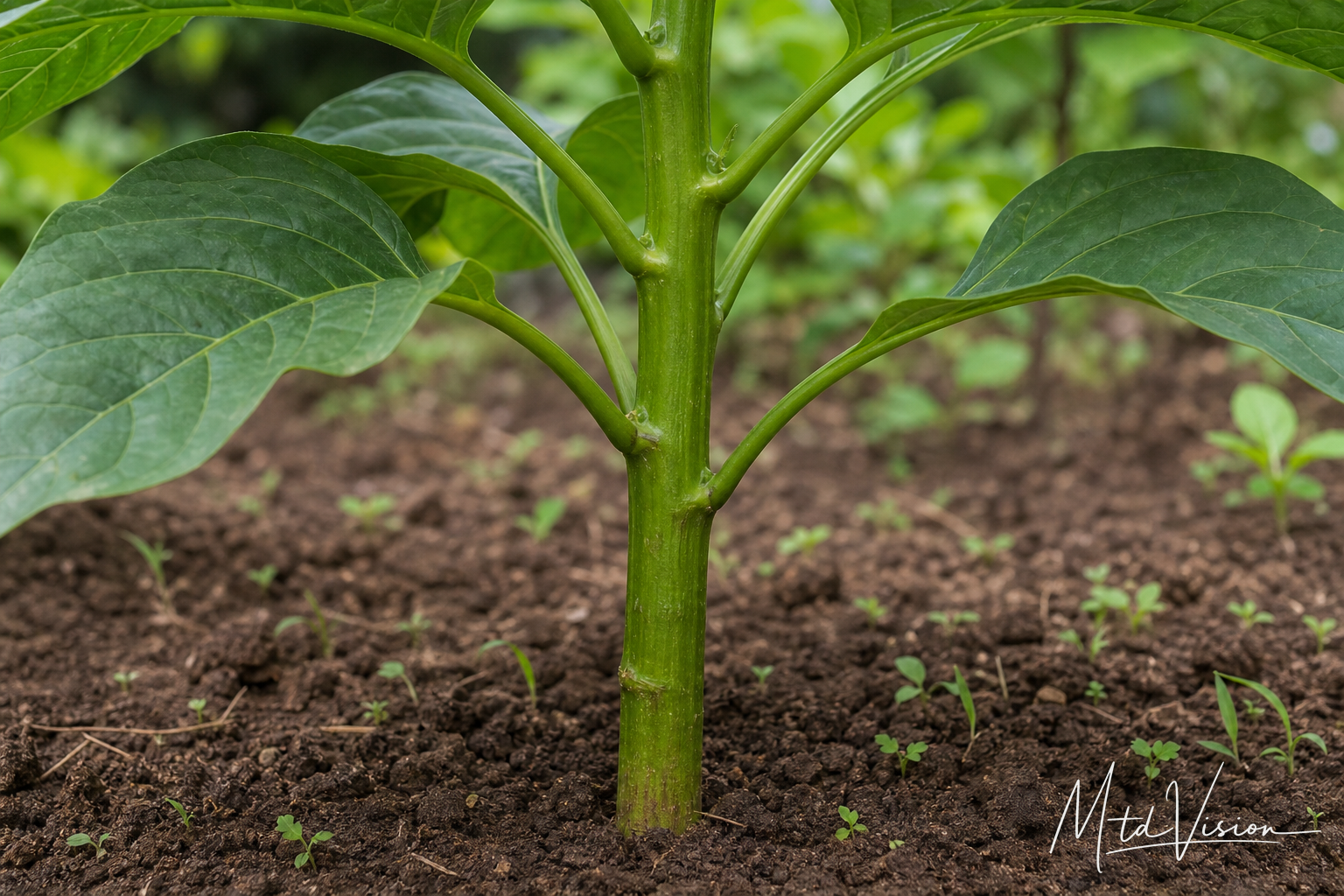 Plant stalk.