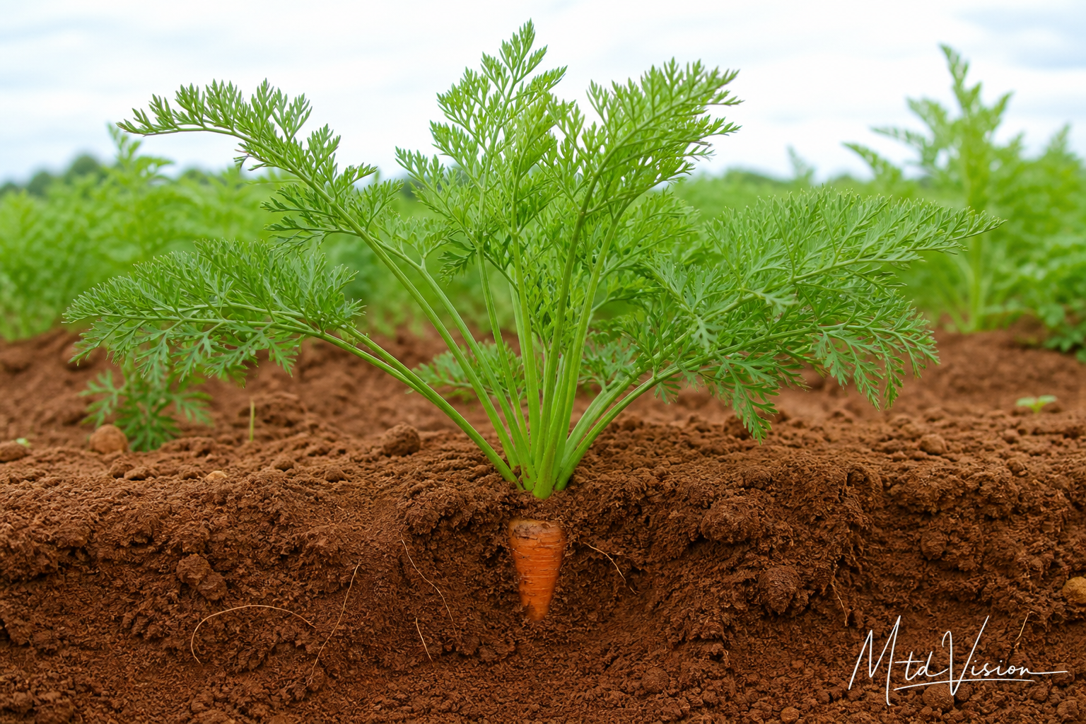 Carrot plant (ana karôt).