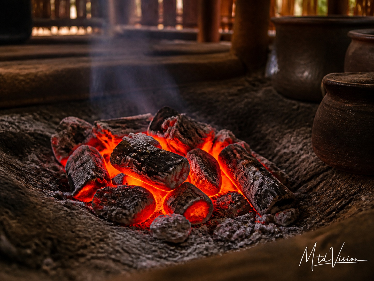 Ember, glowing coal.