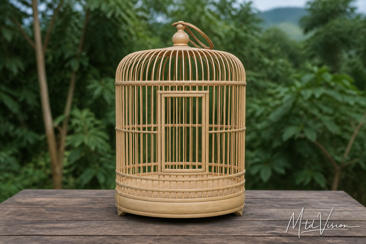 Bird cage.