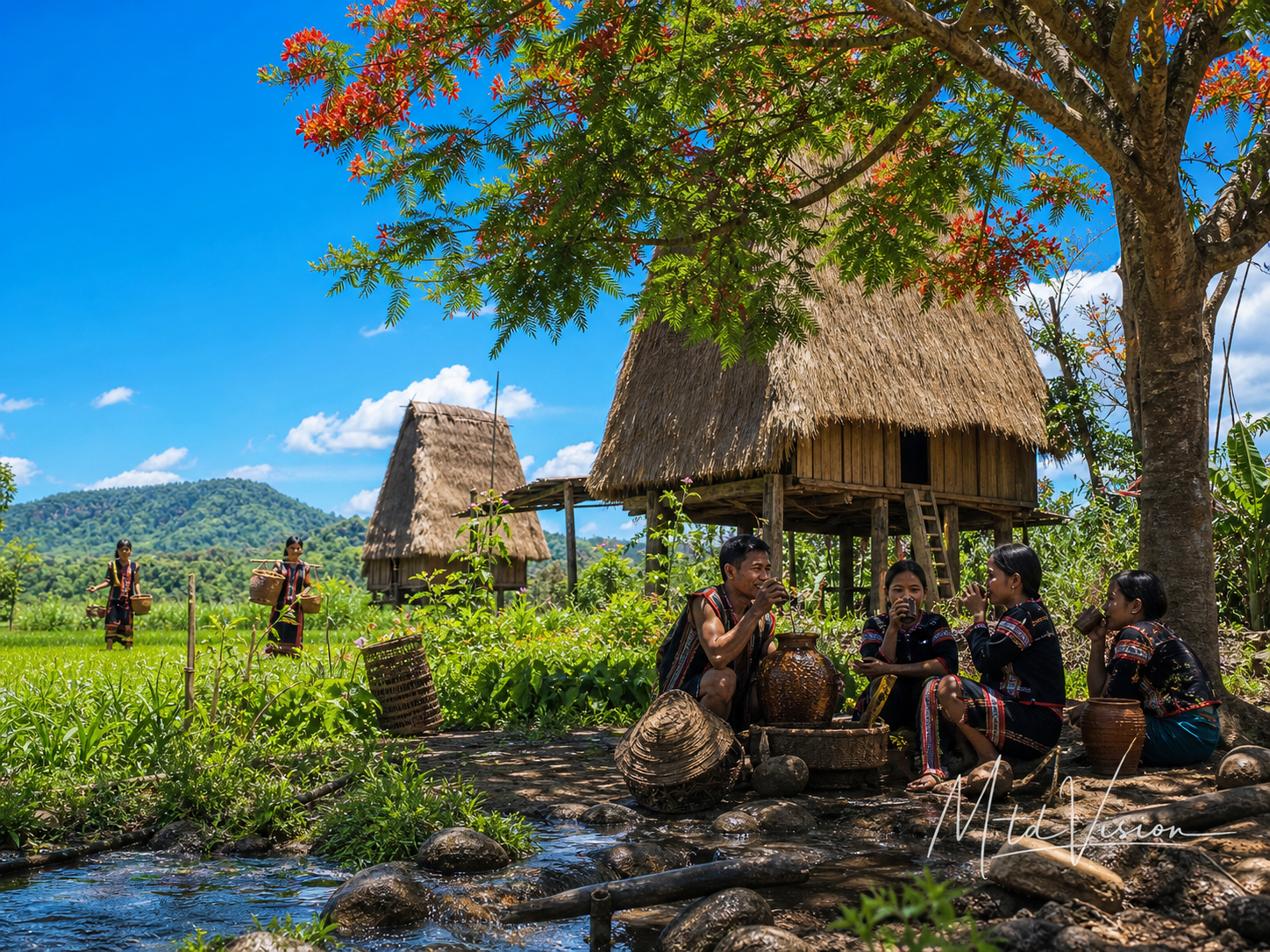 yăn bhang: summer.
