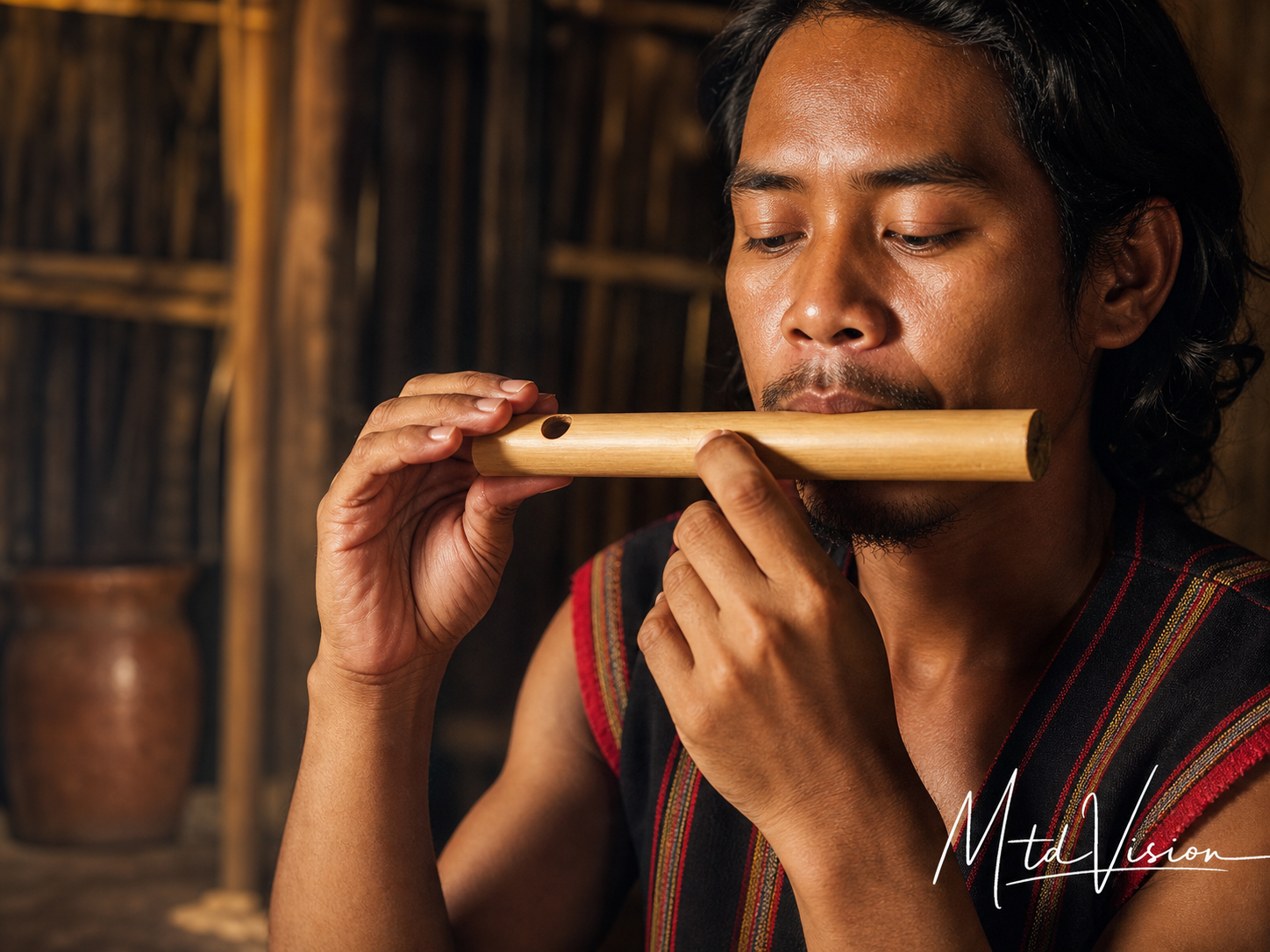 Bamboo whistle; cf. đĭng buôt.