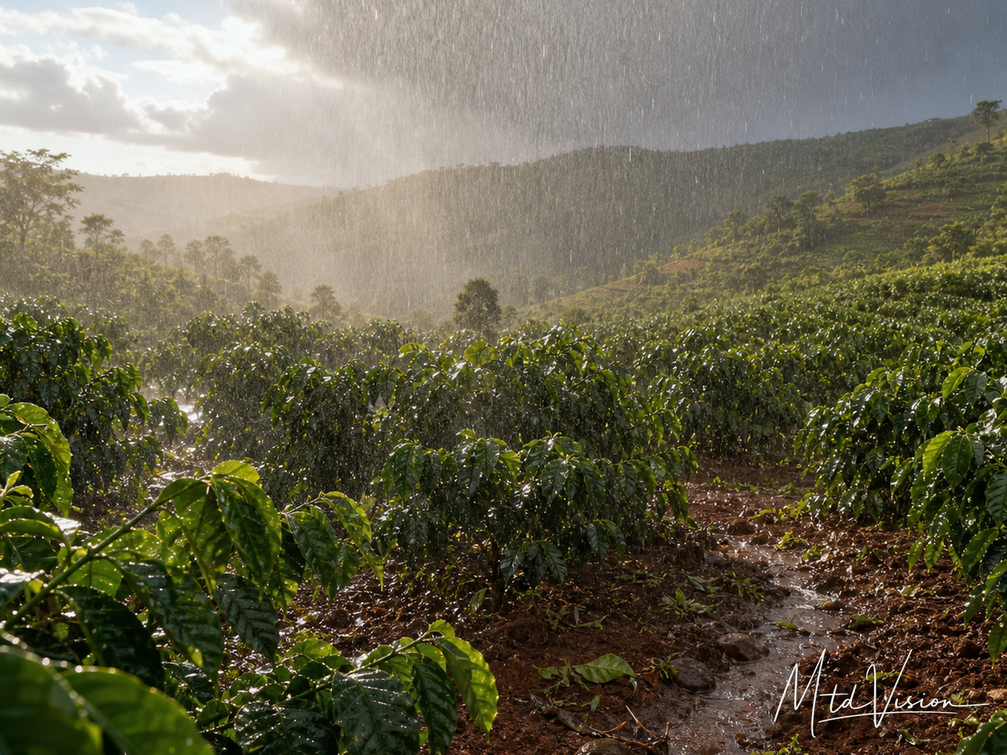 Rain shower; cf. hjan ƀhŭk.