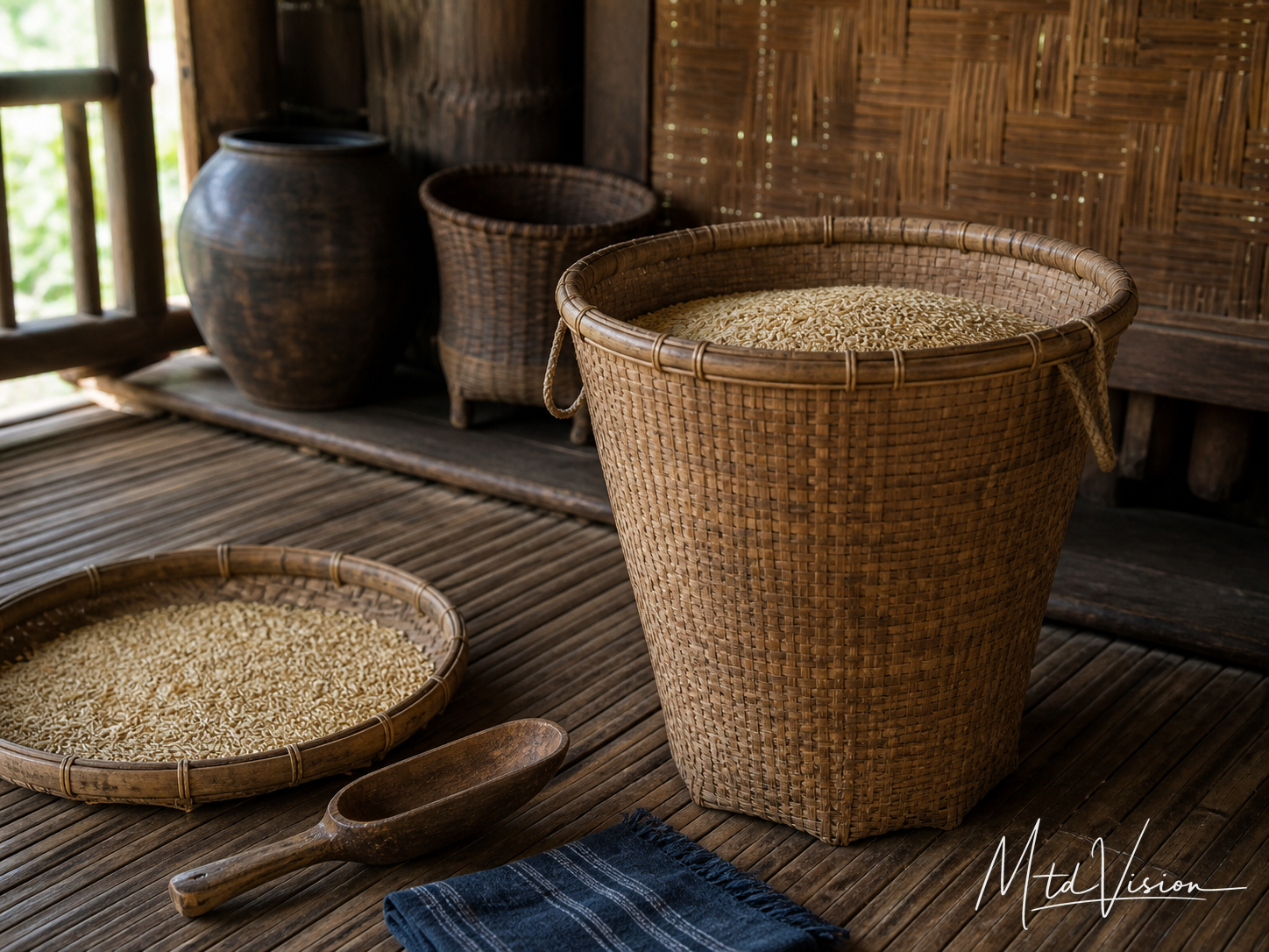 Rice basket.